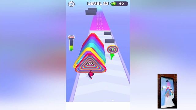 Layer Man 3D Run & Collect - Gameplay Walkthrough - Levels 16-30 |Update 0.9| смотреть онлайн