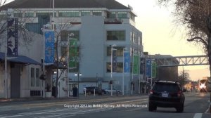 Amtrak Heritage 822 in Jack London Square, Oakland, CA 2/20/13