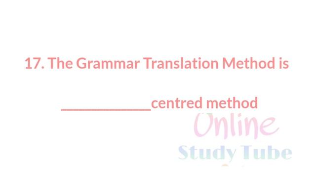 D.El.Ed (Part-1) English Short Question Suggestion (1 Marks) / 2023-25 смотреть онлайн