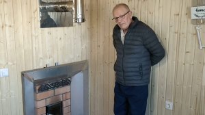 Дела в бане продвинулись. Живем в деревне. Март 2025