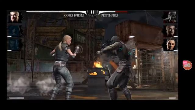 Над осим в Mortal Combat Mobile! Залетай не пожалеешь