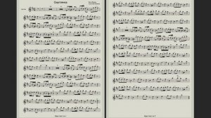 Песня - Смуглянка - Ноты для Саксофона Альт