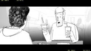 Into the Spider-Verse, Diner Storyboard