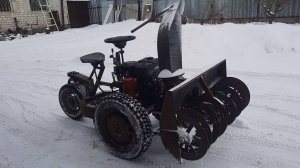 ТРЁХКОЛЁСНЫЙ трактор. Часть 7. ИСПЫТАНИЯ.