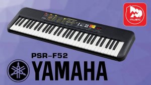 Домашний синтезатор для начинающих Yamaha PSR-F52