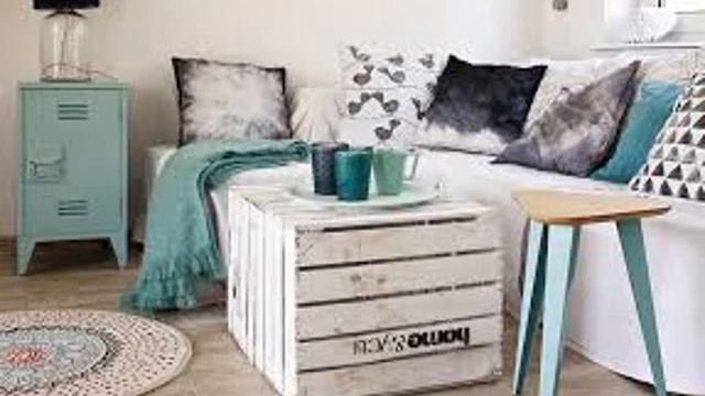 Стильная мебель из поддонов, паллет своими руками DIY 2019 homemade смотреть онлайн