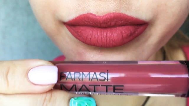 Farmasi matte liquid lipstick 02 04 08 матовые помады фармаси