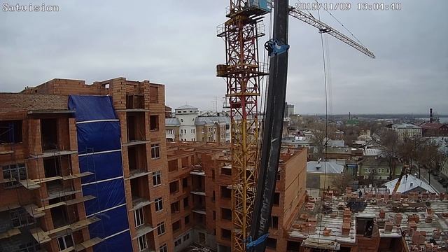 Прямая трансляция строительства ЖК "Преображенский Двор". Самара смотреть онлайн