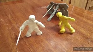 бой пластилиновых человечков (3 часть)