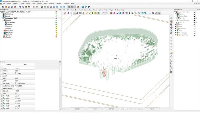 Integrated HyperLynx 3D EM solver within Xpedition Package Designer