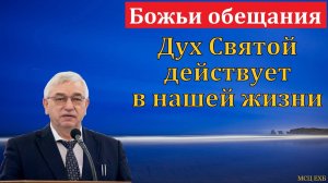"Божьи обетования". Г. С. Ефремов. МСЦ ЕХБ.