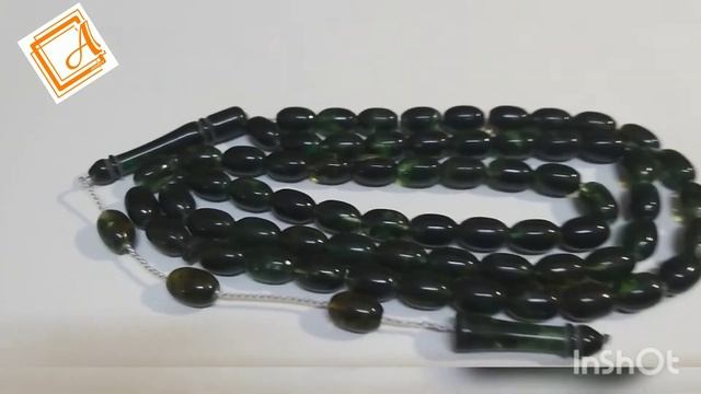 Natural Baltic Amber Prayer Beads Misbaha Tasbih Rosary 33g 66 Beads