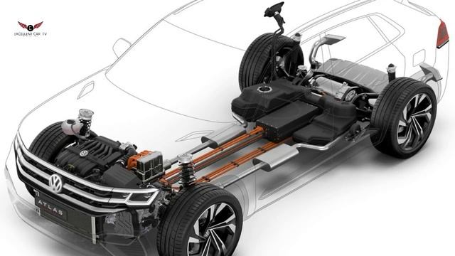 2018 Volkswagen Atlas Cross Sport Concept смотреть онлайн