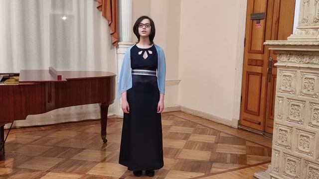 Коновченко Ольга. "Упал кусочек неба" (И. Соколов) смотреть онлайн