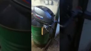 Лодочный мотор TARPON 9.9 OTH  ПЕРВЫЙ ЗАПУСК ,РАБОТА В БОЧКЕ !