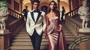 Дресс код Блэк Тай фото как одеться на свадьбу и торжество (9)