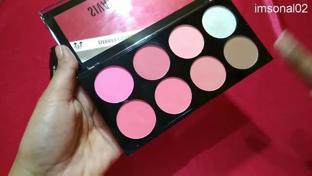 Sivanna Colors Ultra Blush Pallet Review l Must Have Product 👌🏻💝