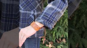 Кожаный браслет «Прерия»