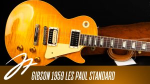 Gibson 1959 Les Paul Standard – The GuitarPoint Burst – VOS – Faded Lemon Burst