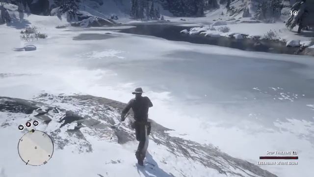 Red Dead Redemption 2: Legendary White Bison Map, Track, Kill смотреть онлайн