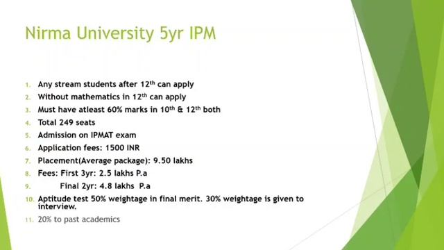 Top 10 BBA+MBA (Integrated)Colleges of India - Fees, Placements, Eligibility, Exam Pattern |IPM 202