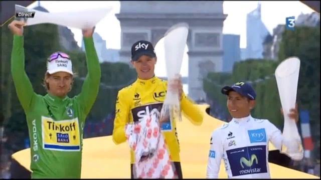 Peter Sagan funny podium (TDF 2015) смотреть онлайн