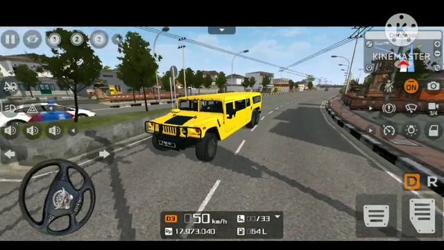 🤩🔥HUMMER H1 LIMOUSINE 6x6 CAR MOD FOR BUSSID v3.7.1 | By @MAHChannel17