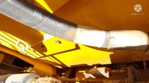 #jcb js205LC excavator #low power #manual rpm disconnect adjust and replace bolt