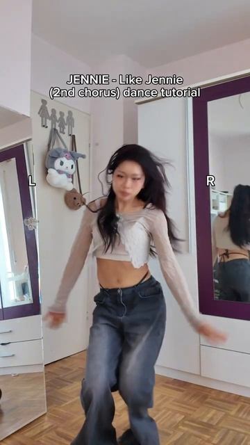 JENNIE - Like Jennie (2nd Chorus) dance tutorial #jenniekim #jennie #likejennie #dancetutorial смотреть онлайн
