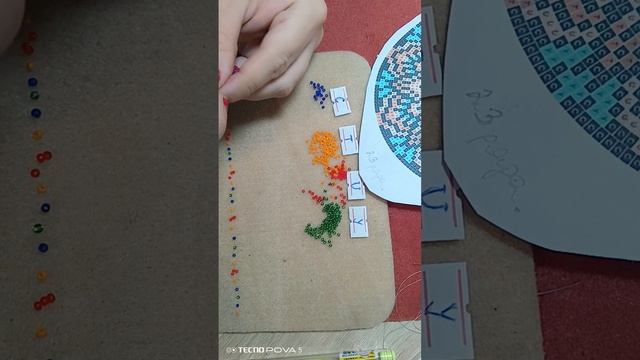 МК по созданию Мандалы часть 1. смотреть онлайн