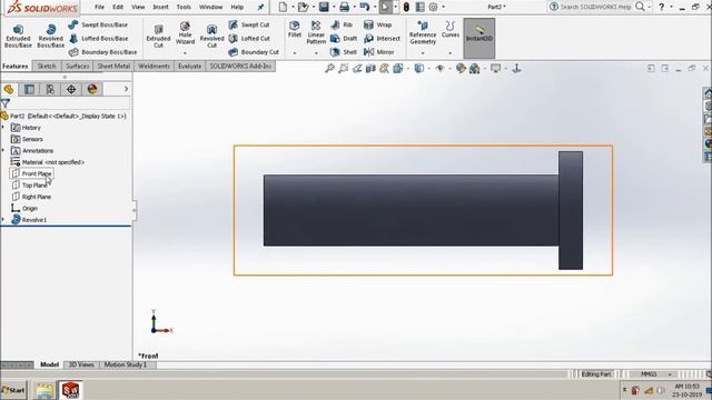 SolidWorks Tutorial - Part 5 - Pin смотреть онлайн