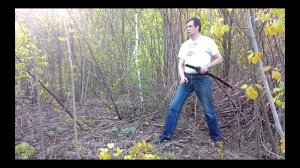 Удар Катаны с выхватом. Рубка Katana наносится при выхвате из ножен