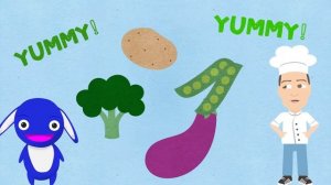 Vegetable song for kids by Moogoopi