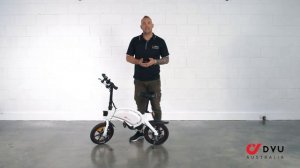 DYU D3+ Smart Electric Bike Features & Functions