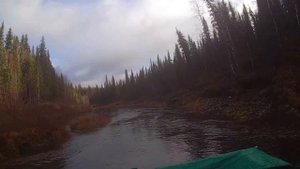 Водомет Карась - слалом по перекатам.