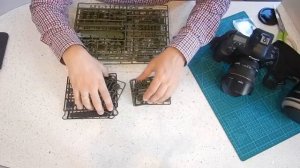 Распаковка, обзор-сравнение моделей Т-34-85 от Звезды и ICM