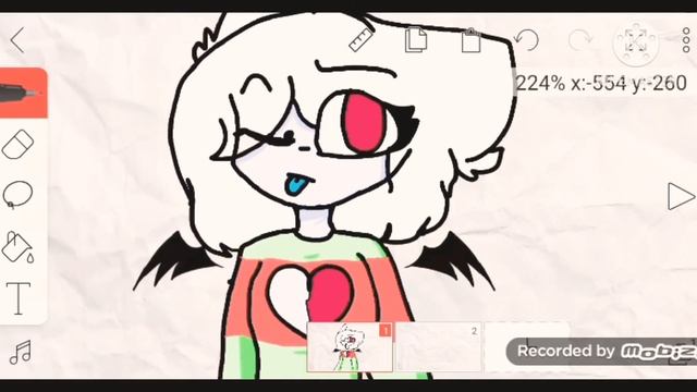 Рисую свою ос в флипо клипе. 🐱 смотреть онлайн