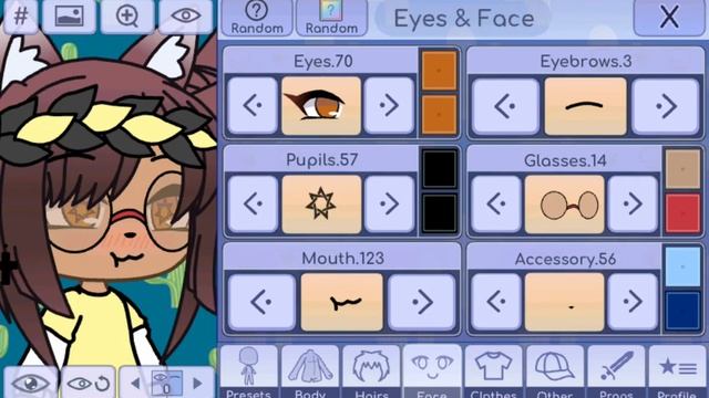 🌸Параметры ОС Gacha Life🌸 смотреть онлайн