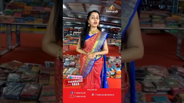 GRAND CLEARANCE SALE - Exclusive Saree Collection | Kalamandir Sarees LIVE