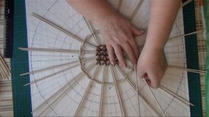 МК   Плетем панно на стену