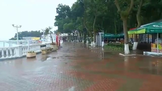 ДИВНОМОРСК НАБЕРЕЖНАЯ🌦🌝#дивноморское#дивноморск