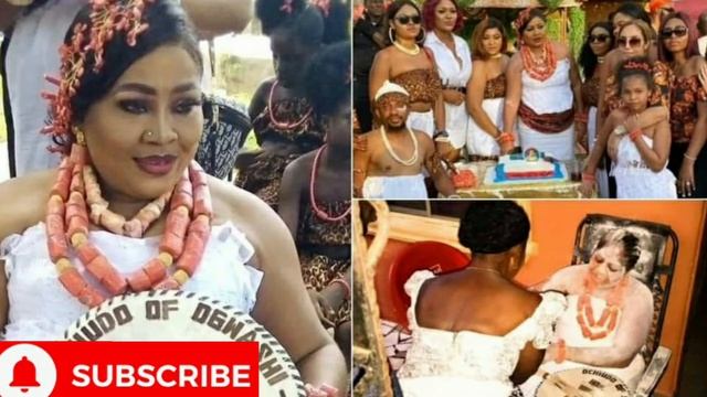 REGINA DANIELS MUM, RITA HONOURED WITH CHIEFTAINCY TITLE IN DELTA STATE смотреть онлайн