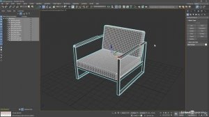 20 - Объединение объектов в группу в 3ds Max 2025