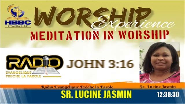 MEDITATION IN WORSHIP/ SR. LUCINE JASMIN/ 11/03/2022 смотреть онлайн