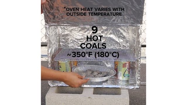 How To Turn A Cardboard Box Into An Outdoor Oven смотреть онлайн