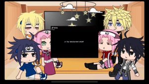 Реакция команды 7 на самих себя (Саске Учиха ) 2/3 часть 💙⚡️