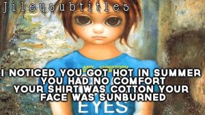 Big Eyes -Lana Del Rey (Lyric Video)