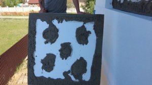 Утепление фасадов газобетонного дома пенопластом ППС-16ф 150мм СФТК Baumit. Клей Baumit NivoFix