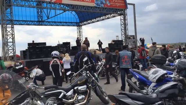 О Ижморке, на открытии мото-сезона, Томск 2016. смотреть онлайн