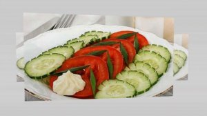 Красивая нарезка овощей